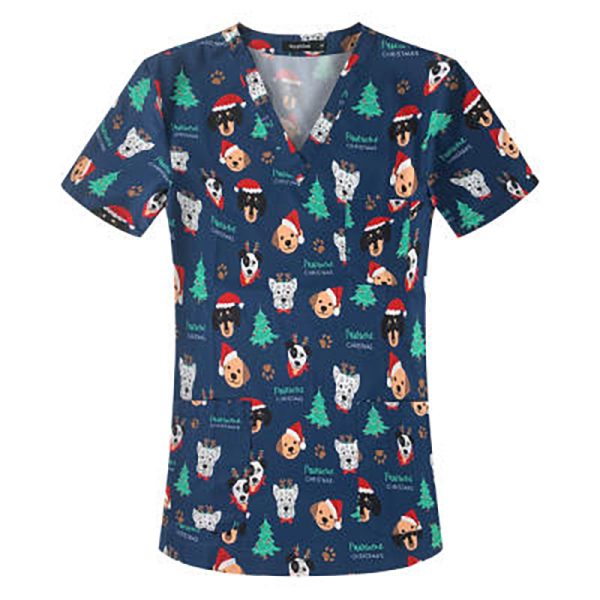 Pawsome Christmas Scrubs 4 U
