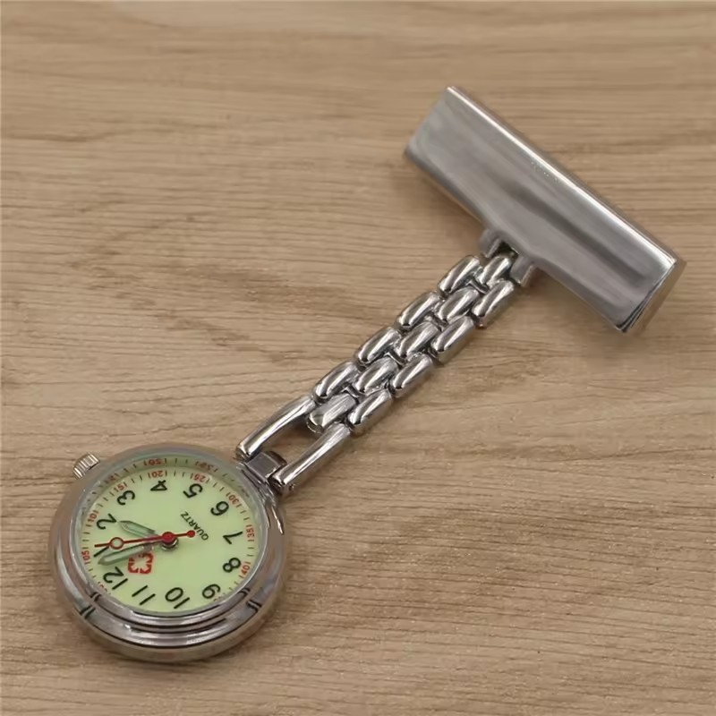 Unisex Nurse Brooch Pendant Watch - Image 4